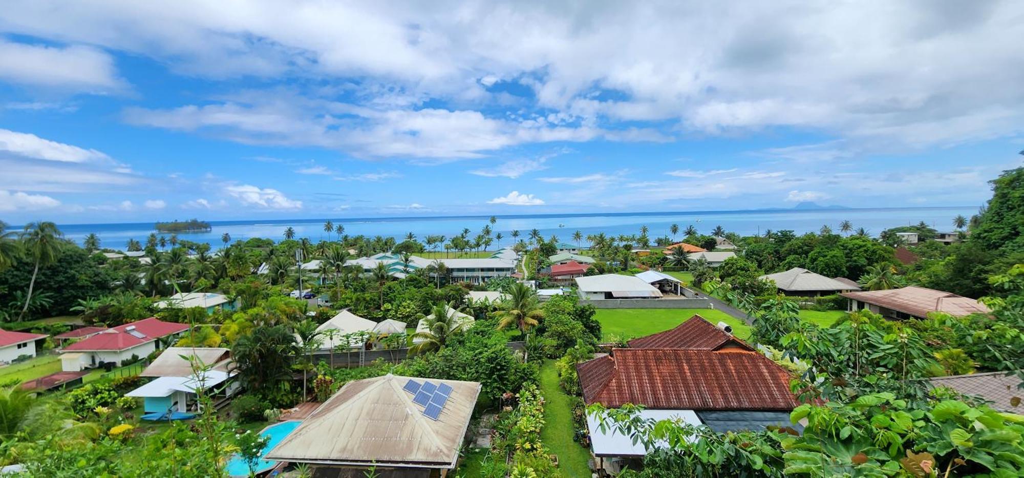 Bungalow Tipanier - Vue Parfaite Tevaitoa Exteriör bild